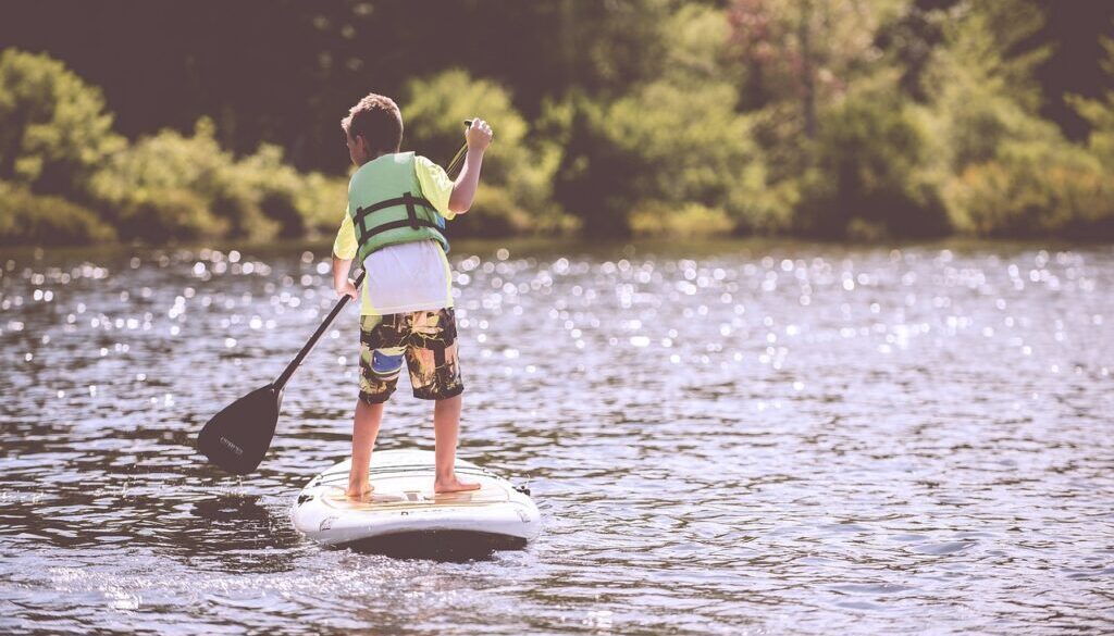 Paddleboarding na polskim morzu