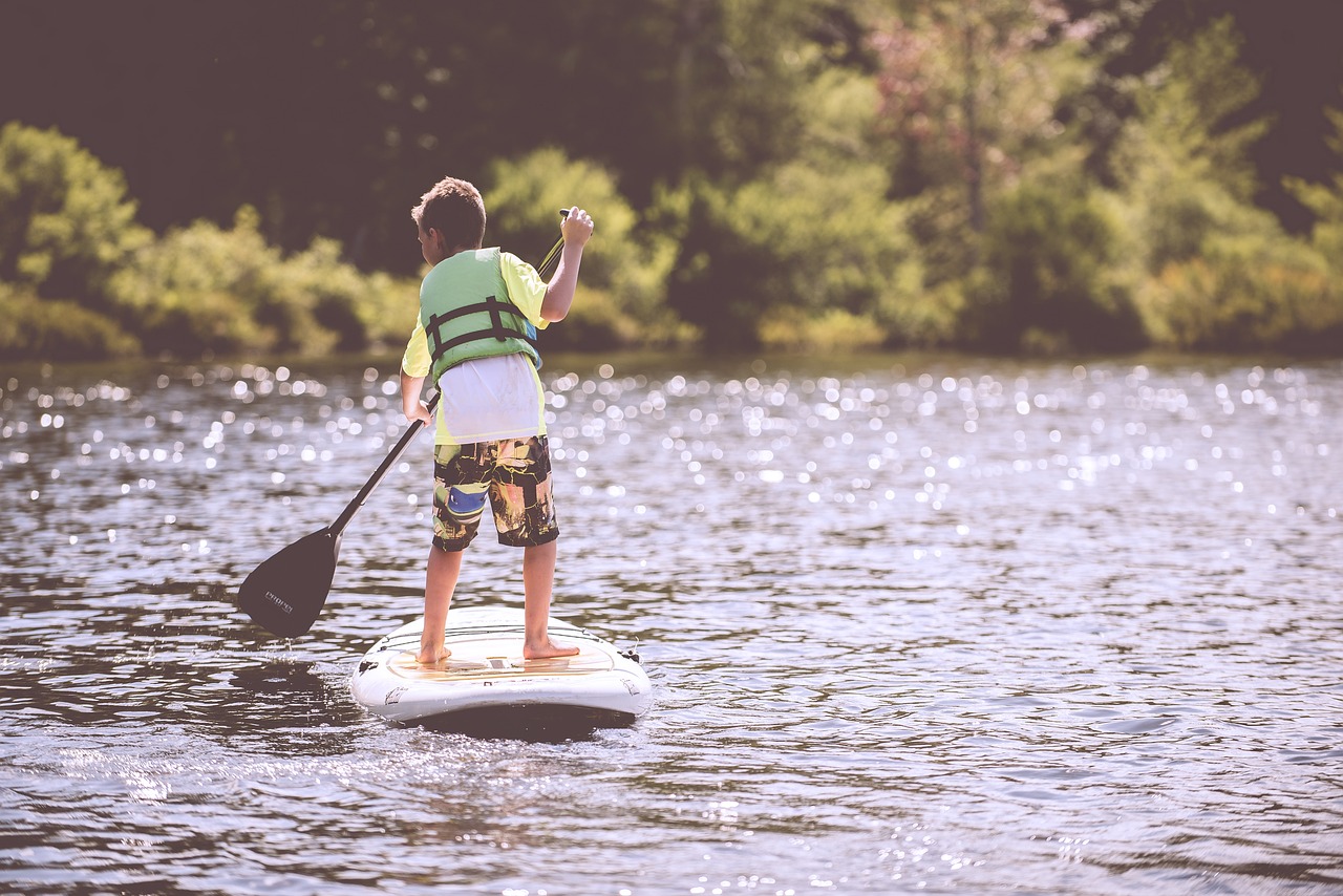 Paddleboarding na polskim morzu